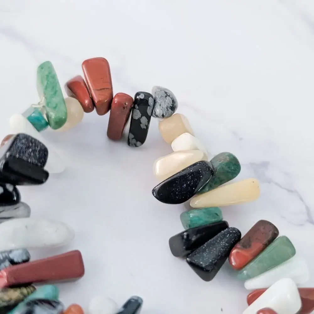 Vintage Bracelet - Multi Tone - Chunky
